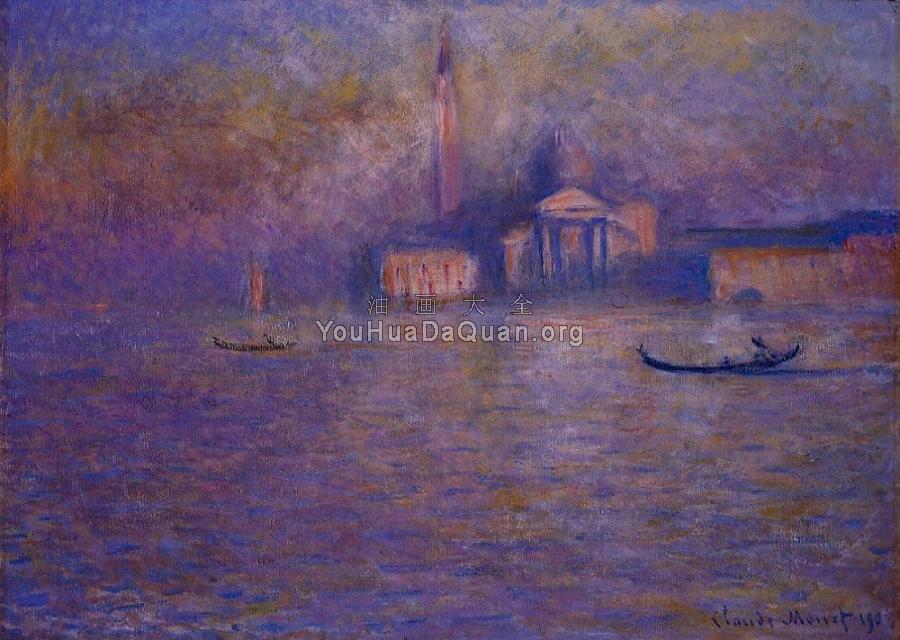 San Giorgio Maggiore - 克劳德·莫奈